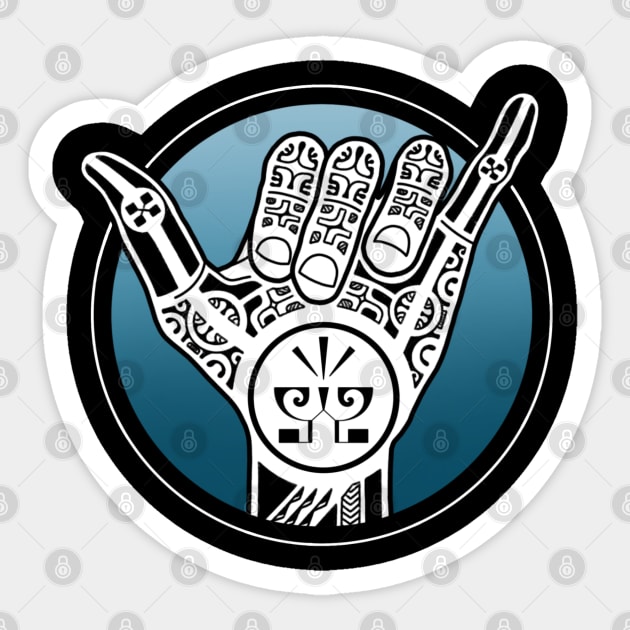 The Shaka Sticker by 29:11 Tattoo Merch